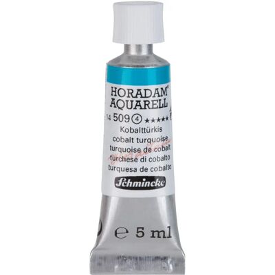 Acquarello Horadam Tubetto 5ml - Turkusowa akwarela kobaltowa Acquarello Horadam Tubetto 5ml - Turkusowa akwarela kobaltowa