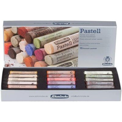 Schmincke Pastell Kartonset Portrait 15 Stifte - Art Supplies Schmincke Pastell Kartonset Portrait 15 Stifte - Art Supplies