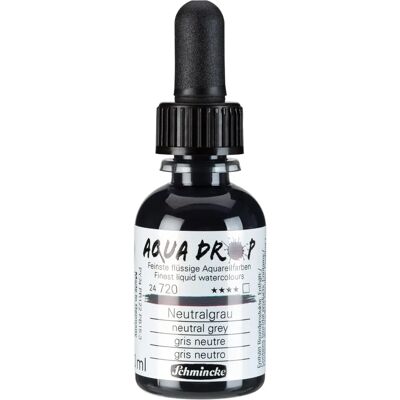 Schmincke Aquarello Liquido Aqua Drop 30ml Gris Neutre Watercolor - Publicité Schmincke Aquarello Liquido Aqua Drop 30ml Gris Neutre Watercolor - Publicité