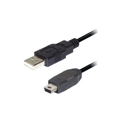 Transmedia C158 USB-Kabel - USB 2.0 - 0,3 m - Schwarz Transmedia C158 USB-Kabel - USB 2.0 - 0,3 m - Schwarz