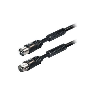 Câble coaxial Transmedia FK5ZSH - IEC Noir - Publicité Câble coaxial Transmedia FK5ZSH - IEC Noir - Publicité