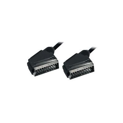 Transmedia - VC3D - 21-pin SCART - Black - Cable Transmedia - VC3D - 21-pin SCART - Black - Cable