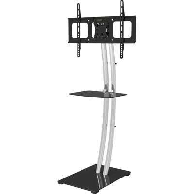 myWall TV Stand für 37-70 Zoll - Chrom & Glas myWall TV Stand für 37-70 Zoll - Chrom & Glas