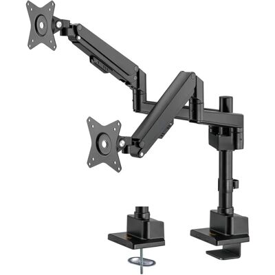 myWall HL 51-2L Monitor-Tischhalterung - Gasdruckfeder, Neigung, 360° Drehung myWall HL 51-2L Monitor-Tischhalterung - Gasdruckfeder, Neigung, 360° Drehung