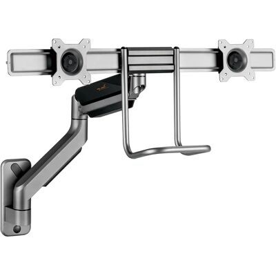 myWall My Wall HL 53L Monitor Wandhalterung - Verstellbar, Silber myWall My Wall HL 53L Monitor Wandhalterung - Verstellbar, Silber