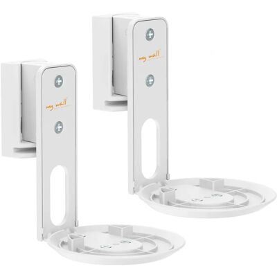 myWall 2 Wandbeugel voor SONOS Era 100 - Verstelbaar, Dubbel, Wit myWall 2 Wandbeugel voor SONOS Era 100 - Verstelbaar, Dubbel, Wit