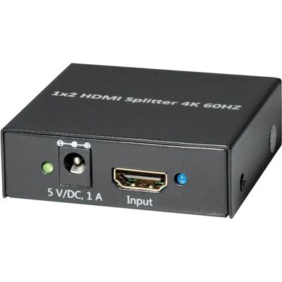 Maxtrack CS 25-2 L Divisore HDMI 4K - Nero Maxtrack CS 25-2 L Divisore HDMI 4K - Nero