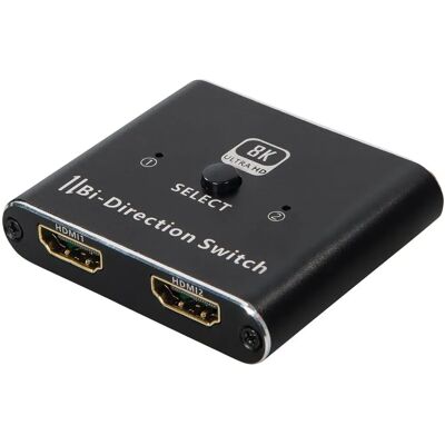 Maxtrack CS39L HDMI-Switch - 8K Bidirectioneel 2 Poorten Maxtrack CS39L HDMI-Switch - 8K Bidirectioneel 2 Poorten