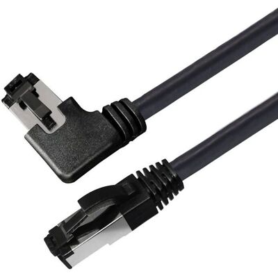 Maxtrack - TI51-1L - Cat8.1 - RJ45 1m - Câble réseau - Publicité Maxtrack - TI51-1L - Cat8.1 - RJ45 1m - Câble réseau - Publicité