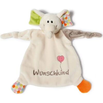 Nici Doudou Éléphant - Wunschkind 25x25cm Peluche Nici Doudou Éléphant - Wunschkind 25x25cm Peluche