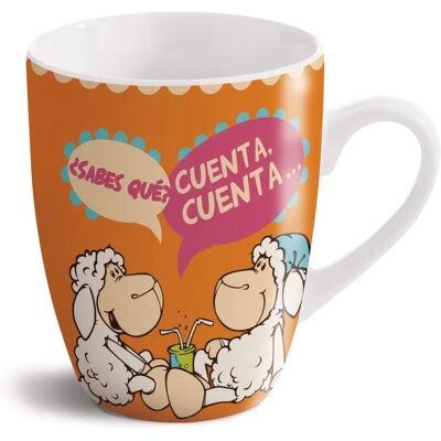 NICI Jolly Tazza Multicolore - Messaggi Divertenti & Illustrazioni NICI Jolly Tazza Multicolore - Messaggi Divertenti & Illustrazioni