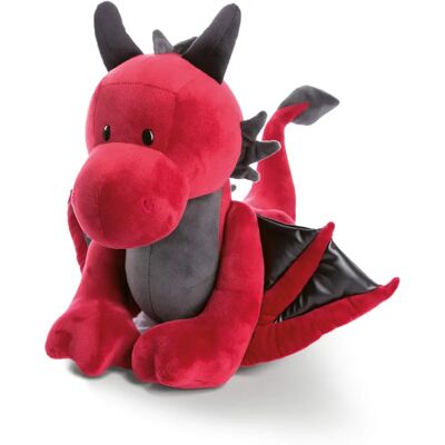 Nici Eldor Knuffeldier - Rood - Staande Draak - Knuffelbeer Nici Eldor Knuffeldier - Rood - Staande Draak - Knuffelbeer