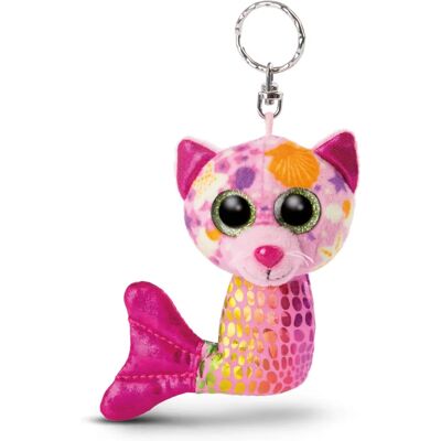 NICI Aqua-Marie Zeemeermin Kat Sleutelhanger - 11cm NICI Aqua-Marie Zeemeermin Kat Sleutelhanger - 11cm
