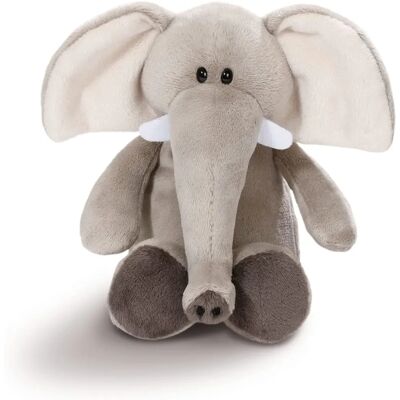 NICI Peluche Éléphant - 20cm, Gris, Matériau Doux NICI Peluche Éléphant - 20cm, Gris, Matériau Doux