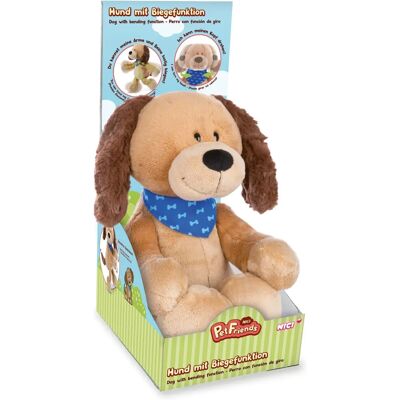 NICI Hund Barky 30cm Plüschtier - Biegefunktion, Drehkopf, Weiches Plüsch NICI Hund Barky 30cm Plüschtier - Biegefunktion, Drehkopf, Weiches Plüsch