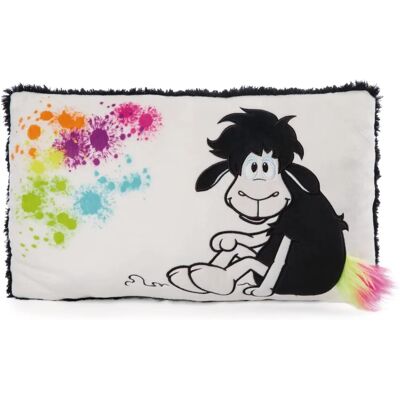 NICI Schaf Jerome Kissen - Schwarz/Weiß 43x25 cm NICI Schaf Jerome Kissen - Schwarz/Weiß 43x25 cm