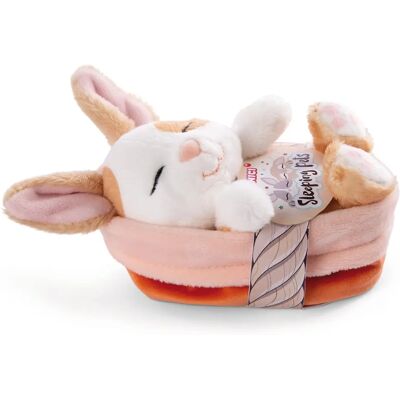 NICI 48707 Plush Bunny - Sleeping - 12cm - Cute Gift NICI 48707 Plush Bunny - Sleeping - 12cm - Cute Gift