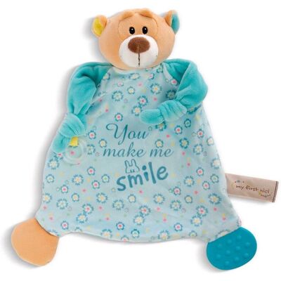 NICI Baby Schmusetuch mit Beißring - 25x25 cm NICI Baby Schmusetuch mit Beißring - 25x25 cm