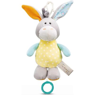 NICI 18cm Âne Musical Jouet - Aide au sommeil bébé NICI 18cm Âne Musical Jouet - Aide au sommeil bébé