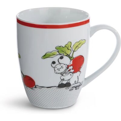 NICI 49450 Tasse Rouge Blanche - Tasse - Publicité NICI 49450 Tasse Rouge Blanche - Tasse - Publicité