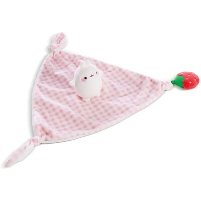 NICI Molang Baby Babynest - Mjukt Dubbel Sidor Plush med Knutar NICI Molang Baby Babynest - Mjukt Dubbel Sidor Plush med Knutar