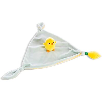 Nici Piu Piu Baby Mysdjur - Baby Mysdjur, Mjuk Plüsch, Tvåsidig, Pastellgrön och Gul Nici Piu Piu Baby Mysdjur - Baby Mysdjur, Mjuk Plüsch, Tvåsidig, Pastellgrön och Gul