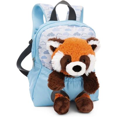 NICI 49852 Sac à Dos - Bleu, Panda en Peluche, 21x26cm - Sac à Dos NICI 49852 Sac à Dos - Bleu, Panda en Peluche, 21x26cm - Sac à Dos