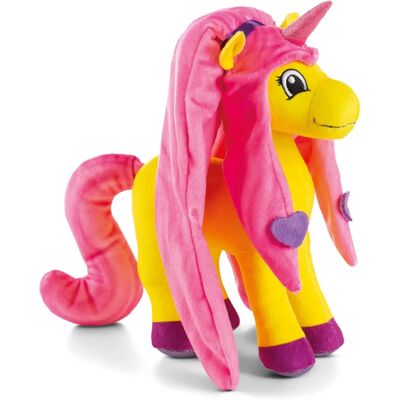 Nici Lissy Pony Unicorn Dilara - Peluche Rose 22cm - Publicité Nici Lissy Pony Unicorn Dilara - Peluche Rose 22cm - Publicité