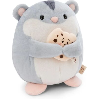 Peluches SAFTA - Hamster Shai avec Cookie - 16cm - Collection mignonne - Publicité Peluches SAFTA - Hamster Shai avec Cookie - 16cm - Collection mignonne - Publicité