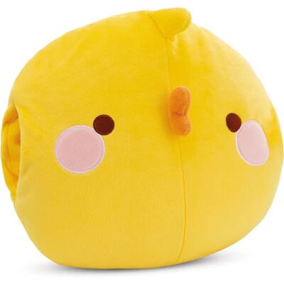 NICI 61170 Gele Piu Piu Handmuff - Knuffeldier NICI 61170 Gele Piu Piu Handmuff - Knuffeldier