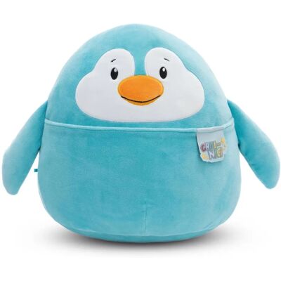 NICI 61402 Pingüino de Peluche Azul - Almohada Decorativa NICI 61402 Pingüino de Peluche Azul - Almohada Decorativa
