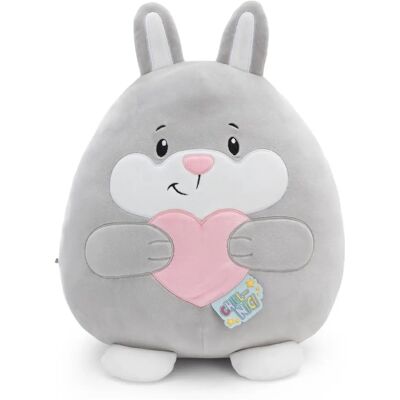 NICI 61404 Cuscino in peluche grigio rosa - Decorazione NICI 61404 Cuscino in peluche grigio rosa - Decorazione