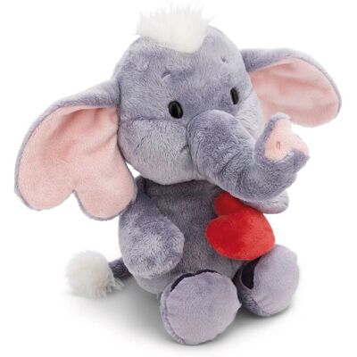 NICI Love Elephant - Peluche Recyclée 23cm NICI Love Elephant - Peluche Recyclée 23cm