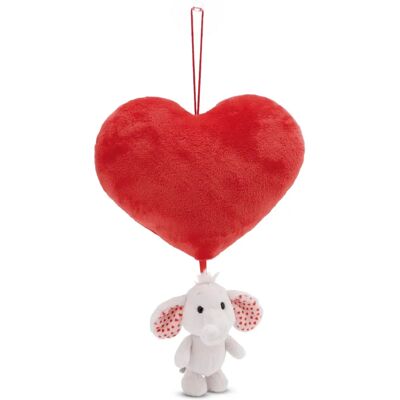 Cuore in peluche NICI GREEN con Elefante - Materiale riciclato Cuore in peluche NICI GREEN con Elefante - Materiale riciclato