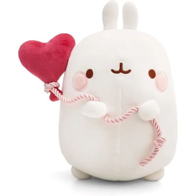 Nici Molang Párnafigura 24cm szív alakú lufival - Plüssjáték Nici Molang Párnafigura 24cm szív alakú lufival - Plüssjáték