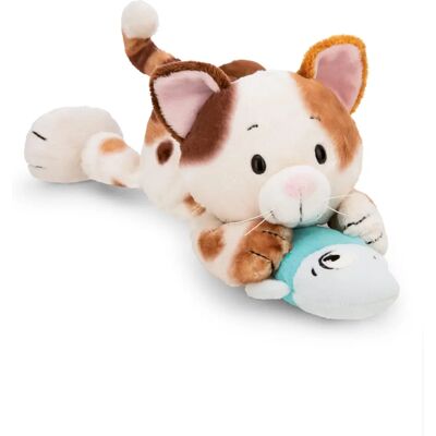 NICI Bruin-Wit Pluche Dier - Knuffelcadeau NICI Bruin-Wit Pluche Dier - Knuffelcadeau