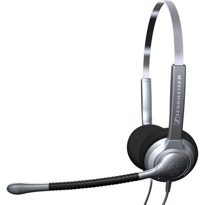Sennheiser EPOS SH 330 Kabelgebundene Kopfhörer mit Mikrofon - Schwarz Silber Sennheiser EPOS SH 330 Kabelgebundene Kopfhörer mit Mikrofon - Schwarz Silber