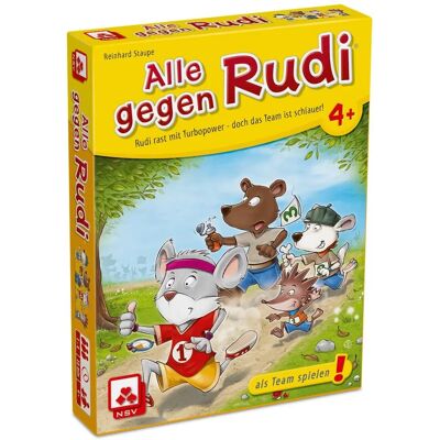 Nürnberger Course de Rudi - Tous contre Rudi - Jeu de société - Publicité Nürnberger Course de Rudi - Tous contre Rudi - Jeu de société - Publicité