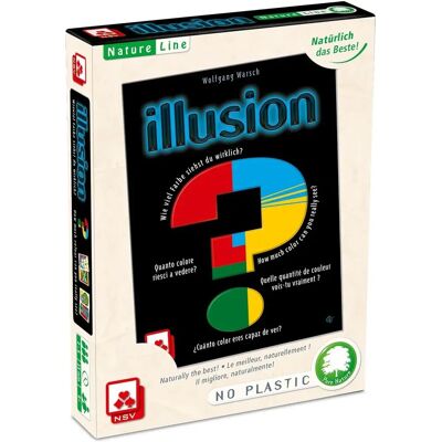 Nürnberger Spielkarten Illusion - Natureline - Pour 2-4 joueurs - Dès 8 ans - Jeu de cartes Nürnberger Spielkarten Illusion - Natureline - Pour 2-4 joueurs - Dès 8 ans - Jeu de cartes