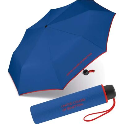 Guarda-chuva dobrável Benetton Azul marinho 94cm Guarda-chuva dobrável Benetton Azul marinho 94cm