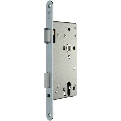 SSF Serratura da infilare PZW 20/65/92/10 mm DIN sinistra Argento SSF Serratura da infilare PZW 20/65/92/10 mm DIN sinistra Argento