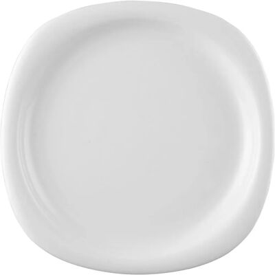 Rosenthal Modell 17000-800001-10226 Weiß quadratischer Porzellan Essteller - Essteller Rosenthal Modell 17000-800001-10226 Weiß quadratischer Porzellan Essteller - Essteller