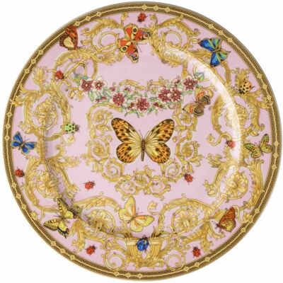 Rosenthal Le Jardin De Versace 30cm Placa de Porcelana Rosenthal Le Jardin De Versace 30cm Placa de Porcelana