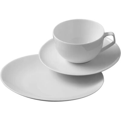 Rosenthal Gropius Juego de Café de Porcelana 18 Piezas - Vajilla Rosenthal Gropius Juego de Café de Porcelana 18 Piezas - Vajilla