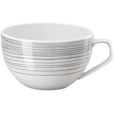 Rosenthal 14772 - Dunkelgrau Porzellan Kaffeetasse - 0,3L - Elegante Tassen Rosenthal 14772 - Dunkelgrau Porzellan Kaffeetasse - 0,3L - Elegante Tassen