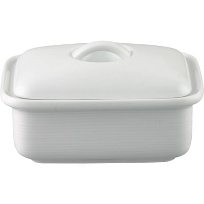 Thomas Placa de mantequilla blanca - Porcelana, 250g, Moderna Thomas Placa de mantequilla blanca - Porcelana, 250g, Moderna