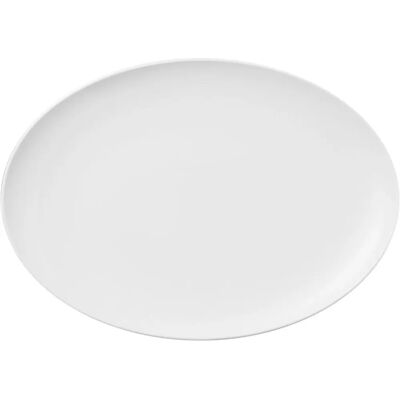 Thomas Loft Hvit Ovalt Porselensfat - Spiseplate Thomas Loft Hvit Ovalt Porselensfat - Spiseplate