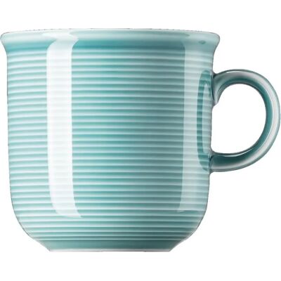 Tasse bleue glacée THOMAS - 280ml, Avec poignée, Porcelaine, Micro-ondes sûr - Publicité Tasse bleue glacée THOMAS - 280ml, Avec poignée, Porcelaine, Micro-ondes sûr - Publicité