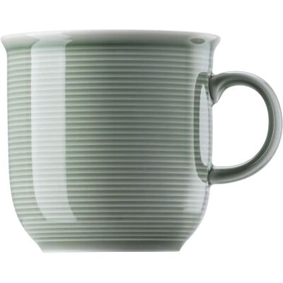 Taza de porcelana verde musgo Thomas - Juego de vajilla con asa Taza de porcelana verde musgo Thomas - Juego de vajilla con asa