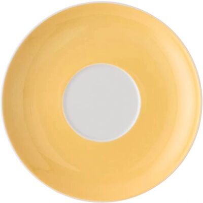 Thomas Sunny Day Tasse et Soucoupe Cappuccino Jaune Doux - Porcelaine Thomas Sunny Day Tasse et Soucoupe Cappuccino Jaune Doux - Porcelaine